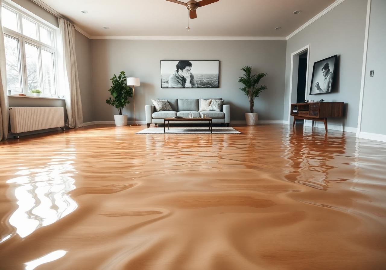 Water Damage Restoration — before restoration